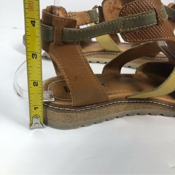 Pikolinos Alcudia Cut Out Leather Sandals Ankle Straps 38 - Picture 12 of 12